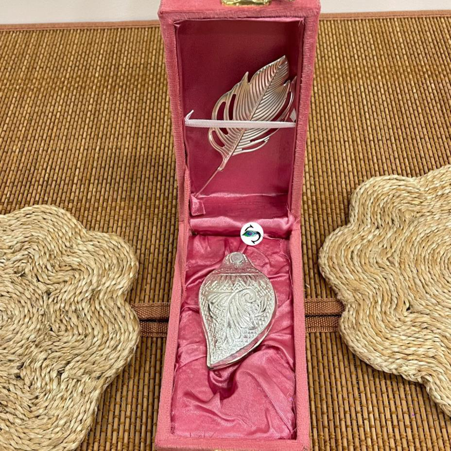 Silver Kumkum Dani (Size: 3 inch of dani)